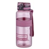 Uzspace Tritan Su Matarası 1000ml 1 Litre Büyük Boy Yenilenen Renkler Erik Kırmızısı