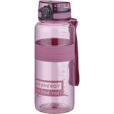 Uzspace Tritan Su Matarası 1000ML 1 Litre Büyük Boy Yenilenen Renkler - Kırmızı