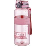 Uzspace Tritan Su Matarası 1000ML 1 Litre Büyük Boy Yenilenen Renkler - Pudra