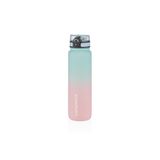 Uzspace Tritan Su Matarası 1000ml, Mint Pembe
