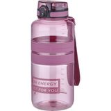 Uzspace Tritan Su Matarası 1500ML 1.5 Litre Mega Boy Yenilenen Renkler - Kırmızı