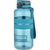 Uzspace Tritan Su Matarası 1500ML 1.5 Litre Mega Boy Yenilenen Renkler - Turkuaz