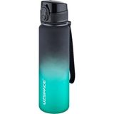 Uzspace Tritan Su Matarası 500ML VGN3026 Siyah Yeşil - Siyah - Yeşil