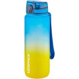Uzspace Tritan Su Matarası 800ML Mavi Sarı - Mavi - Sarı