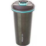 Uzspace Vagonlife 500 Ml Paslanmaz Mug Siyah Matara Siyah