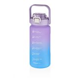 Uzspace Vagonlife Su Matarası 1500Ml Vgn2213 Mavi Pembe