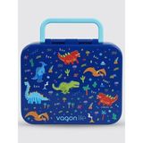 Uzspace VGN-092 3 Bölmeli Tutma Saplı Yemek Kabı - Lunch Box 1000 ml Mavi - 1 Adet