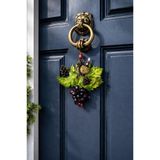Üzüm Figürlü Duvar Süsü – Premium Reçine Dekor – Salon, Mutfak ,Kapı Ve Balkon İçin Şık Tasarım (20 Cm)