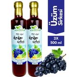 Üzüm Sirkesi 500 ml 2'li Paket - Organik Doğal Fermente