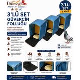 Üzümoğlu 3 Adet Asmalı Güvercin Folluğu