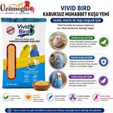 Üzümoğlu Vivid Bird Kabuksuz Muhabbet Kuşu Yemi 400 gr | %100 Doğal Tam Karma Kuş Yemi Vitamin ve Mineralli
