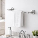 Uzun Havluluk Krom Duvara Monte Paslanmaz Metal Banyo Havlu Askısı Modern Şık Dayanıklı Tasarım