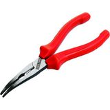 Uzun Kargaburun Eğri Uçlu Opak Seri, Kırmızı, 180 mm