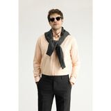 Uzun Kol Slim Fit Dar Kesim Oxford Pamuk Gömlek - 2XL - Yavru Ağzı