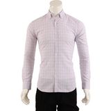 Uzun Kol Slim Fit Gömlek - Orta Lila