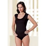 Uzun Kollu Çıtçıtlı Body B849 - S - Siyah