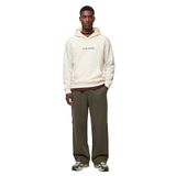 Uzun Kollu Kanguru Cepli Şardonlu Yılbaşı Temalı Nakışlı Kapşonlu Sweatshirt