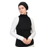 Uzun Kollu Tesettür Bolero, Ekru, Standart