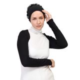 Uzun Kollu Tesettür Bolero, Siyah, Standart