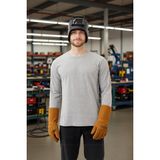 Uzun Kollu Tshirt 50 Pamuk Polyester Gaura Basic shirt Rahat Şık Tasarım Günlük Kombinler