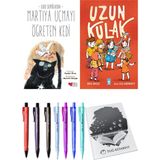Uzun Kulak ve Martıya Uçmayı Öğreten Kedi 2'li Set - Kalem