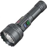 Uzun Menzilli Kamp El Feneri 5000 Lümen / 50WATT Dijital Şarj Göstergeli + Tripod Hediyeli Kamp L - Beyaz - Gold - Çok Renkli