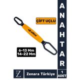 Uzun Ömürlü Ev Banyo Musluk Tamir Montaj Sıkma 6-13 Mm 14-22 Mm Çoklu Çift Taraflı Uç ANAHTAR