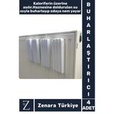 Uzun Ömürlü Isıya Dayanıklı Kalorifer Petek Üstü Nemlendirici Su Buharlaştırıcı Askılı Suluk 4 Adet