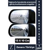 Uzun Ömürlü Sonbahar Kış Araç Görüş Koruma Montajsız Yan Ayna Yağmur Kaydırıcı Cam Film 1 Çift