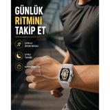 Uzun Pil Ömürlü Akıllı Saat Spor Ve Günlük Kullanım Yeni Nesil
