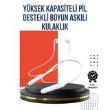 Uzun Süre Dayanıklı Manyetik Başlıklı Bluetooth Kulaklık