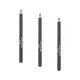 Uzun Süre Kalıcı, Belirginleştirici Şekillendirici Kahve Kaş Kalemi - Brow Liner 155 (3 Paketi) - 0-Siyah