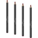 Uzun Süre Kalıcı Dağılma Yapmayan Nemlendirici Dudak Kalemi - Lipliner Pencil 16 Red Carpet (4 - Çok Renkli
