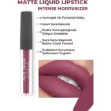 Uzun Süre Kalıcı Kadifemsi Kuruma Yapmayan Mat Likit Ruj - Matte Liquid Lipstick 512 Berry Coctail - Mat Bitişli Likit Ruj - 8 Saate Kadar Kalıcı Etki - Matte Liquid Lipstick 512 Berry Coctail