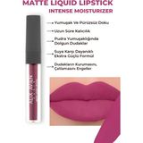 Uzun Süre Kalıcı Kadifemsi Kuruma Yapmayan Mat Likit Ruj - Matte Liquid Lipstick 518 Burgundy - Mat Bitişli Likit Ruj - 8 Saate Kadar Kalıcı Etki - Matte Liquid Lipstick 518 Burgundy Plum