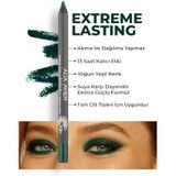 Uzun Süre Kalıcı Suya Dayanıklı Akma, Dağılma Yapmayan Yeşil Göz Kalemi - Extreme Emerald Green