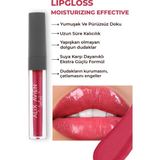 Uzun Süre Kalıcı Yapışkan His Bırakmayan Nemlendirici Dudak Parlatıcısı-Lipgloss 12 Juicy Strawberry