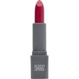 Uzun Süre Kalıcı Yoğun Renk Veren Nemlendirici Parlak Ruj - Glossy Lipstick 317 Bright Fuchsia - Çok Renkli