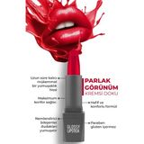 Uzun Süre Kalıcı Yoğun Renk Veren Nemlendirici Parlak Ruj - Glossy Lipstick 320 Glossy Red