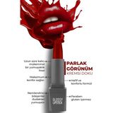 Uzun Süre Kalıcı Yoğun Renk Veren Nemlendirici Parlak Ruj - Glossy Lipstick 323 Ruby Red