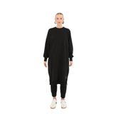 Uzun Tesettür Tunik Siyah L/XL