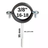 Uzun Trifonlu Doğalgaz Kelepçe 3/8" - 250 Adet
