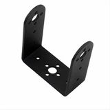 Uzun U Servo Motor Metal Montaj Parçası Braket Mg995 Mg996r S3003 Td-8120Mg Alüminyum Tutucu Robot Kol Araba Direksiyon Bot Rc Aksesuarı Cnc Ptz