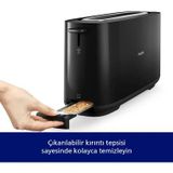 Uzun Yuvalı Ekmek Kızartma Makinesi, Buz Çözme Fonksiyonu, 8 Kızartma Ayarı
