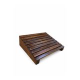 UZUNHELVACI AHŞAP Masa Altı Ayaklık Standı Ayak Rampası 50x40 Ön YÜK.5 Cm Arka Yük. 15 Cm Renk Ceviz
