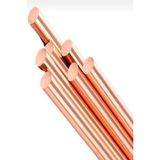 Uzunoğlu Bakır 20 mm Yuvarlak Pirinç Çubuk 50 cm