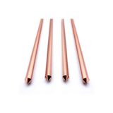 uzunoğlu bakır ürünleri Bakır Topraklama Çubuk 12mm Klemens Çap 600mm Boy12x600mm Çubuk