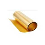 uzunoğlu bakır ürünleri Pirinç Levha 0.10 mm 330x1000 mm 1mt