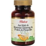 V-5 Arı Sütü Ginseng Polen Propolis Tablet 60 Kapsül