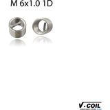 V-Coil M 6x1,0 Tırnaklı 1,0d Helicoil Yay Inox (1 Adet) 07209